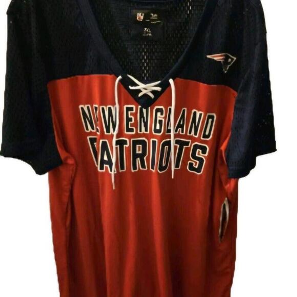 NFL Team Apparel New‎ england PATRIOTS Womens 2XL (NWT) (NE35) - Picture 1 of 8